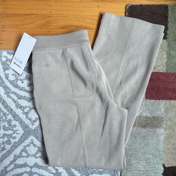 NWT Sheer Oak Lululemon Softstreme High Rise HR Straight Leg Pant Regular 31” - Picture 2 of 9